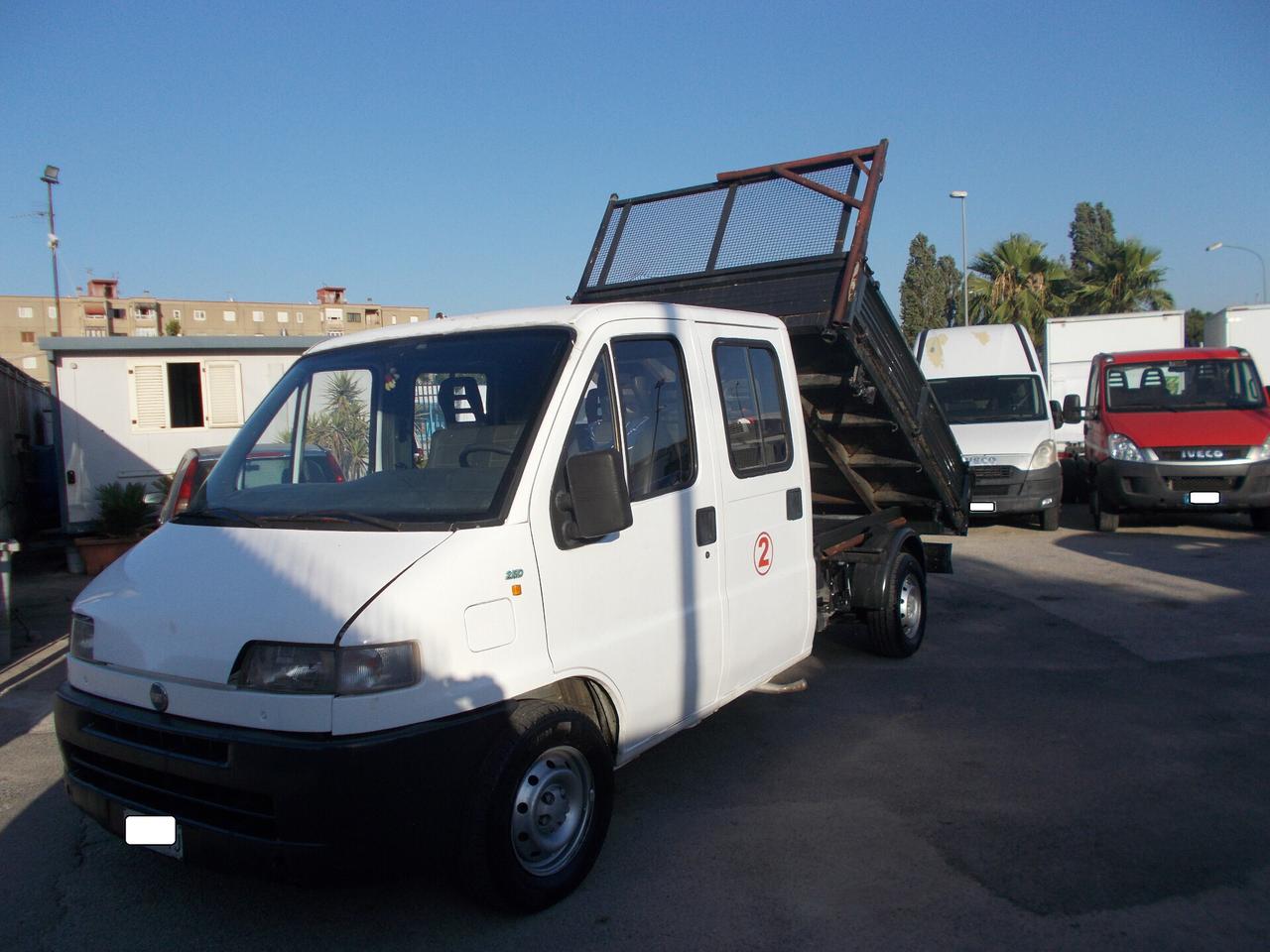 iveco fiat ducato doppia + ribaltabile