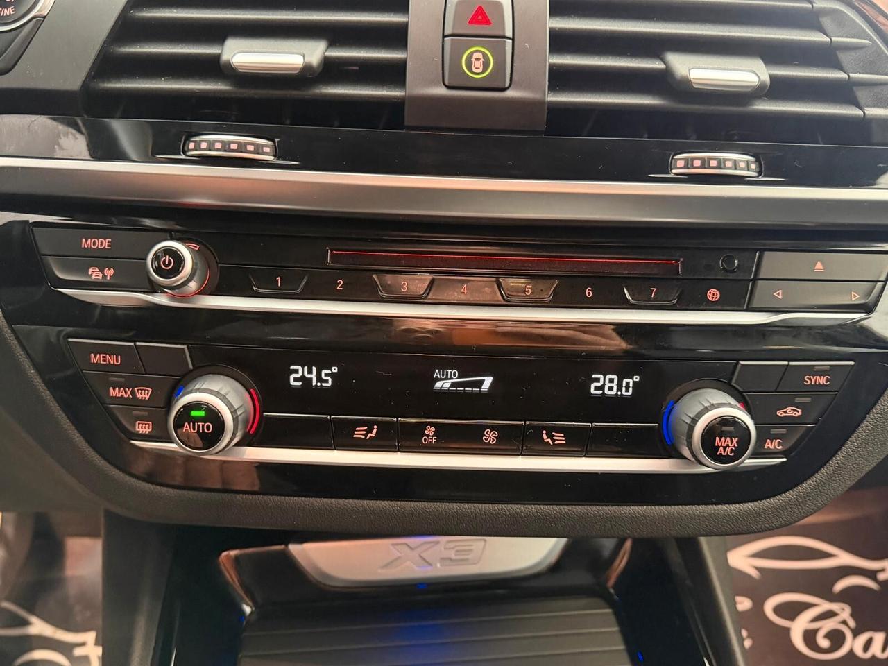 BMW X3 20D M-SPORT X-DRIVE 190CV PELLE NAVI CRUISE ANNO 2020