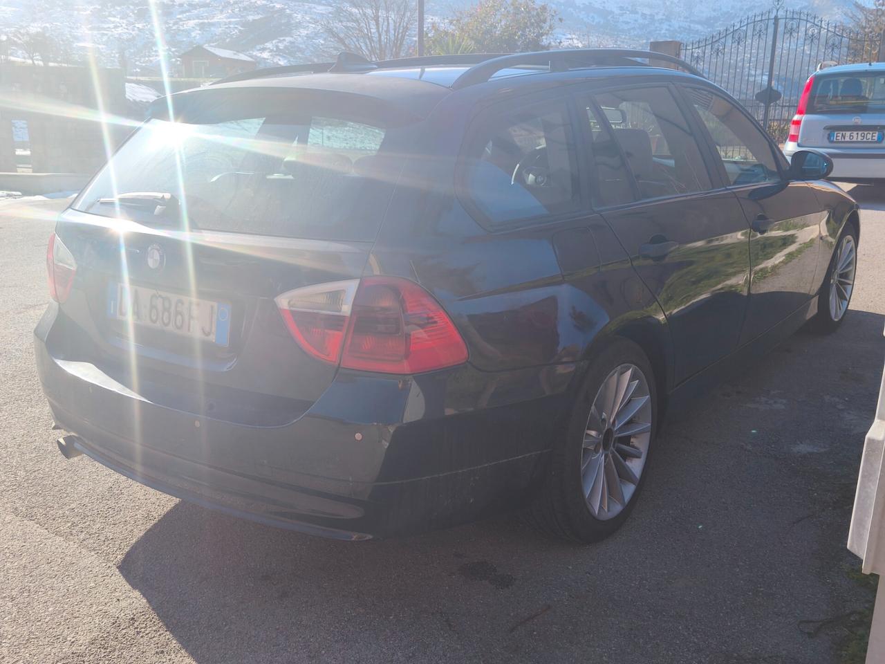 Bmw 320d SW Pelle Doppio Tetto Gancio Traino