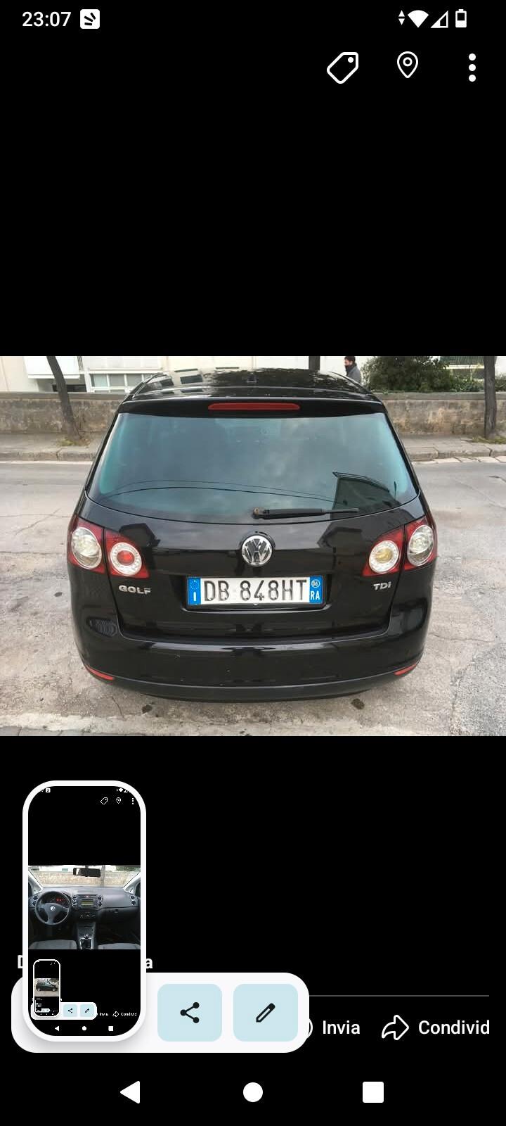 Volkswagen Golf Plus Golf Plus 1.9 TDI Comfortline