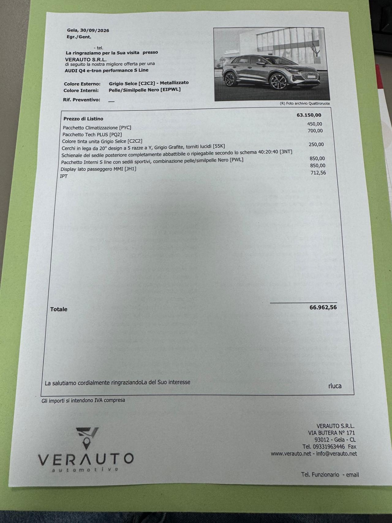 Audi Q4 35 e-tron S line edition