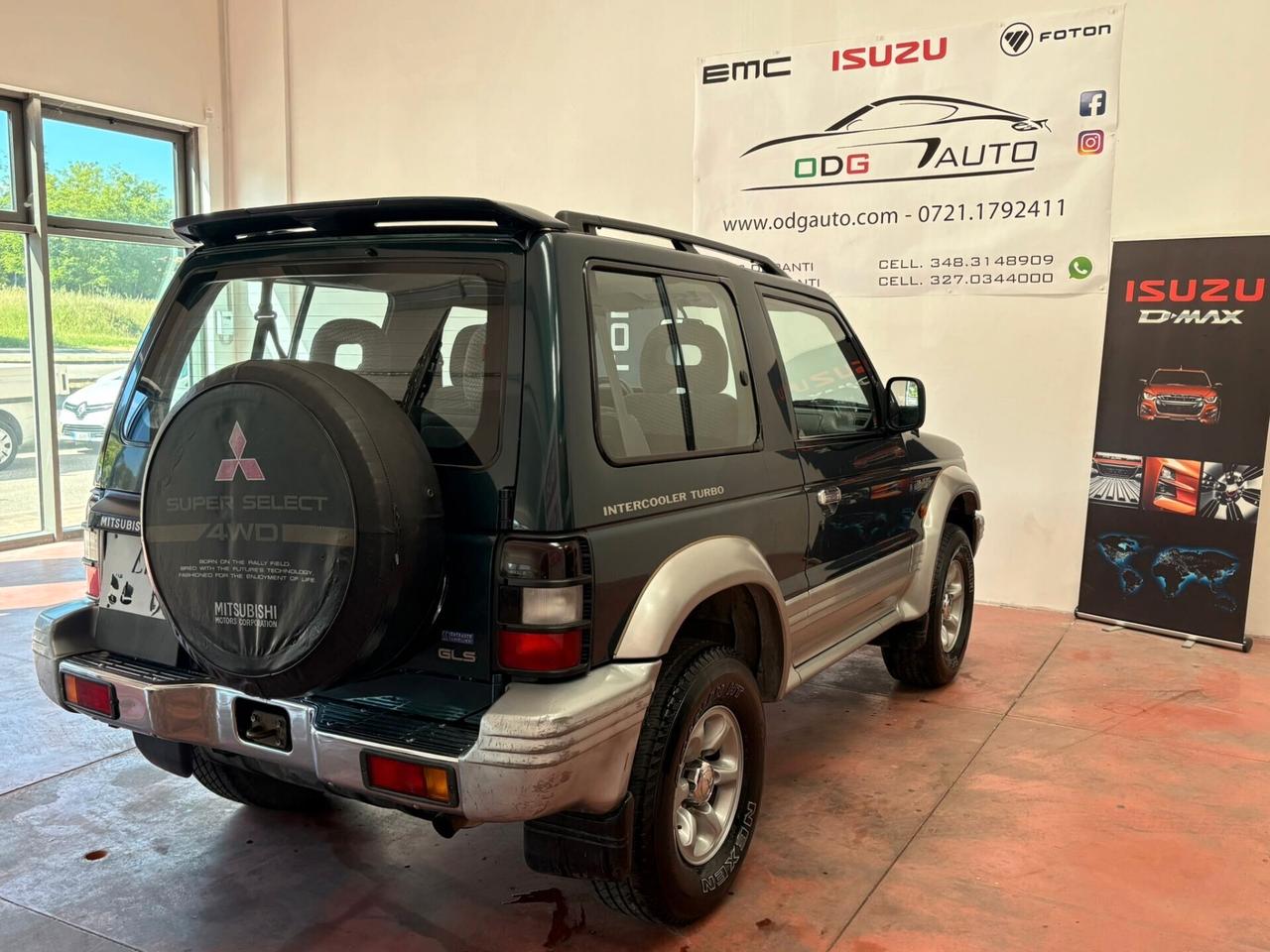 MITSUBISHI PAJERO 4X4 Diesel 2.5 CV 100 Km 204.839 tagliandati
