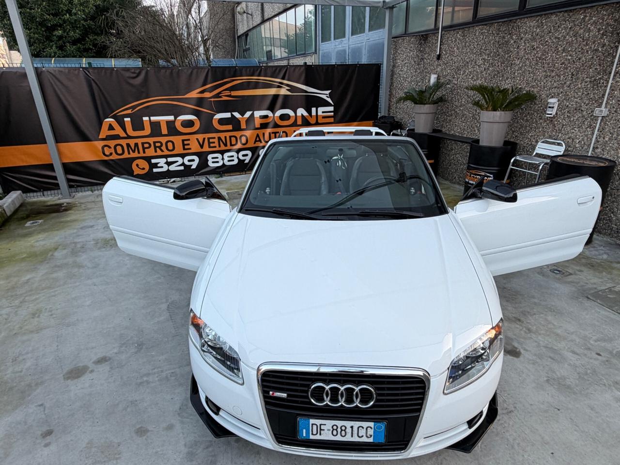 AUDI A4 S-LINE CABRIO 2.0 TDI 6MARCE MANUALE