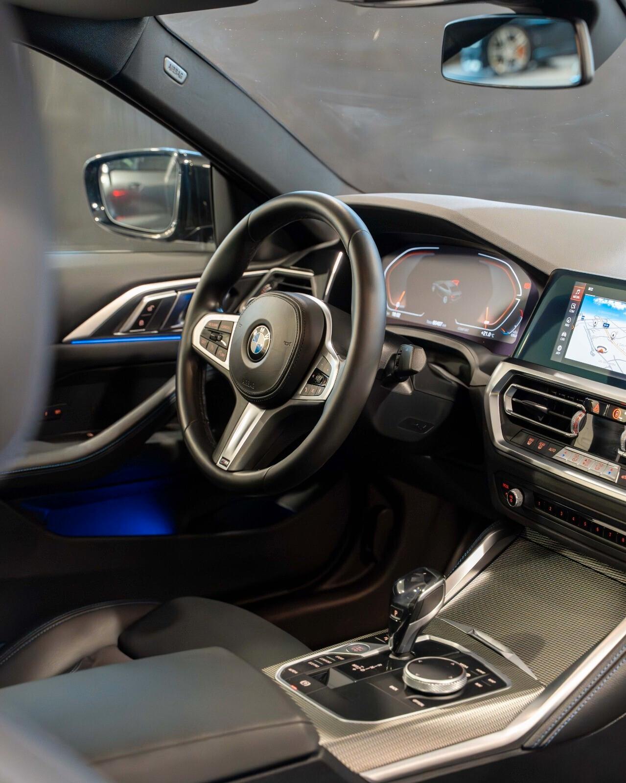 Bmw 420d 48V Coupé Msport LASER/TETTO/SEDILI/19"