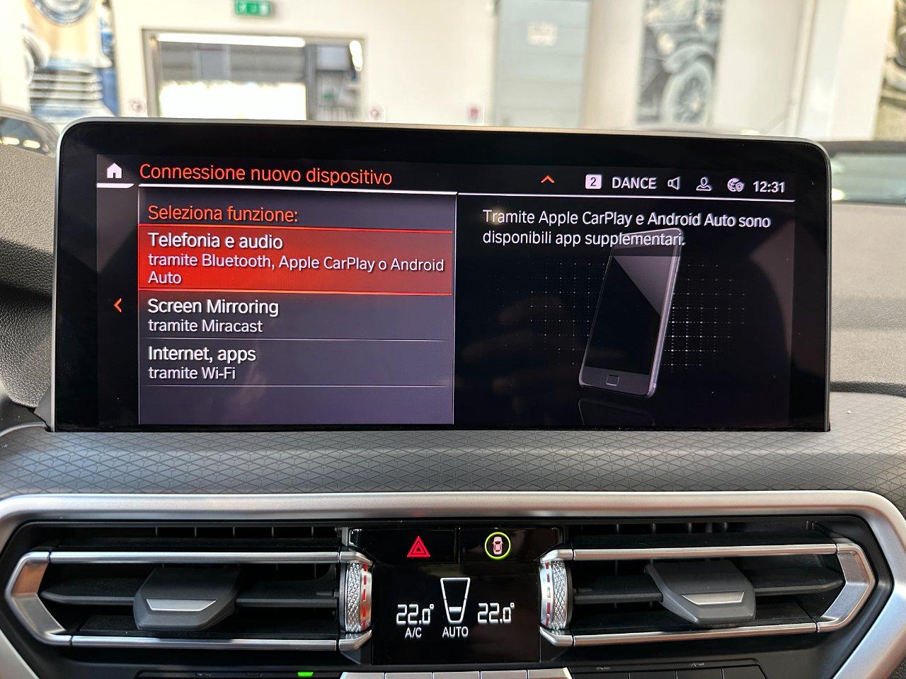 BMW X3 xdrive20d 48V Msport - 20"-Tetto-Harman/K-Carplay