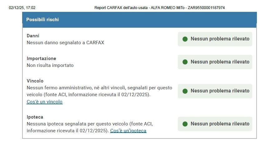 Alfa Romeo MiTo 1.4 105 CV Distinctive Sport Pack