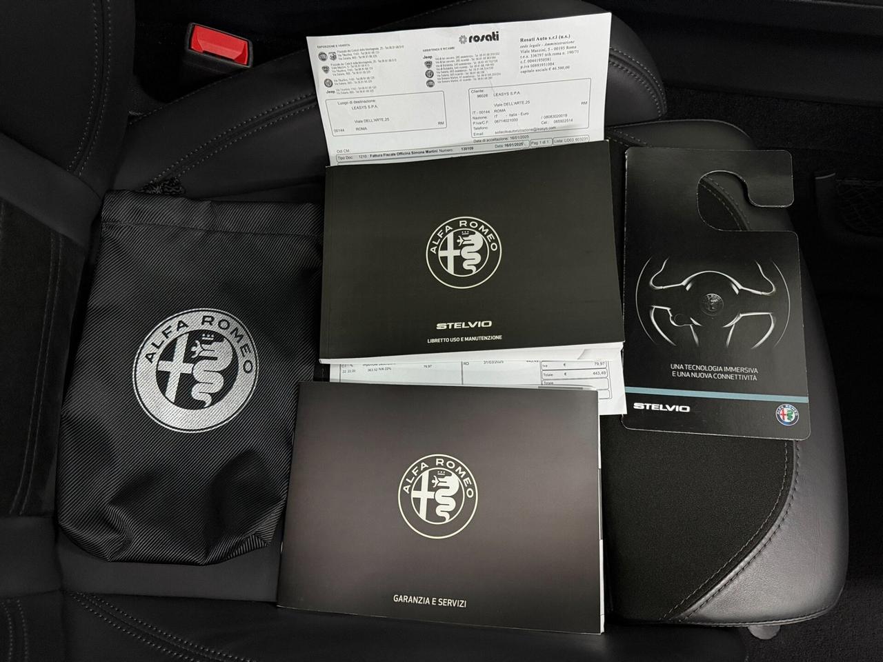 Alfa Romeo Stelvio 2.2 TD 210CV VELOCE Ti Q4 CARBONIO ALCANTARA PELLE