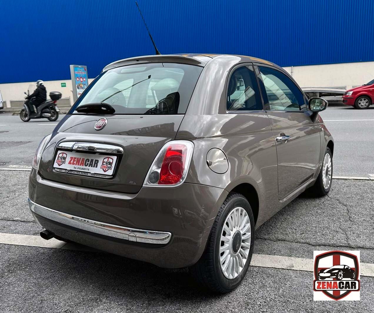 FIAT 500 1.3 MULTIJET DIESEL – TETTO PANORAMICO – PELLE ROSSA