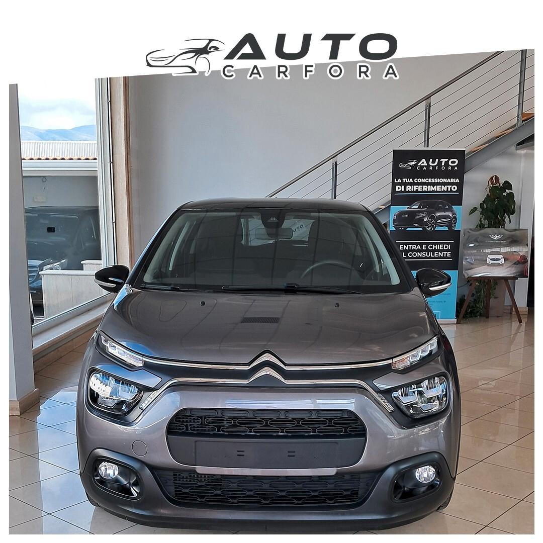 Citroen C3 BlueHDi 100 S&S Shine Pack con sensori di parcheggio