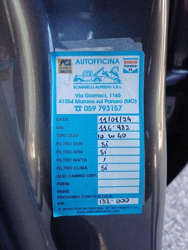 Opel Zafira 1.6 ecoMETANO 94cv 1° PROP-KM CERTIFICATI