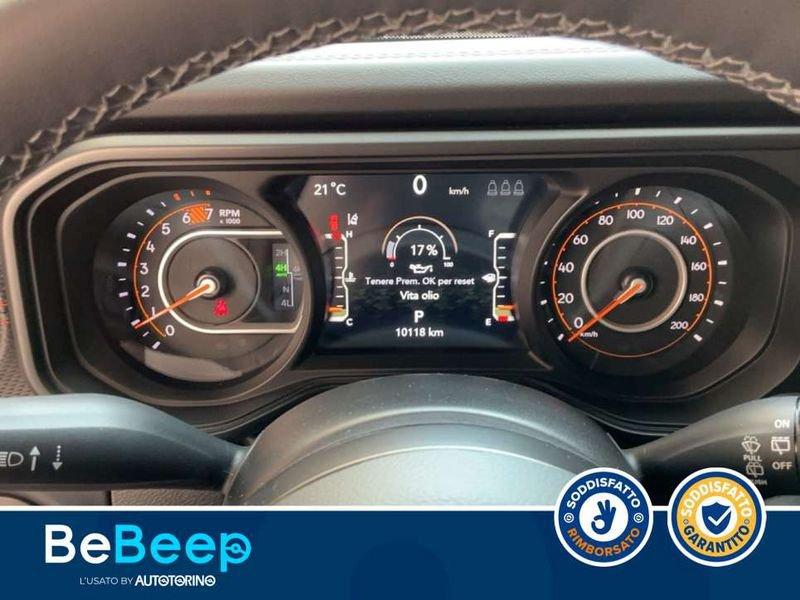 Jeep Wrangler UNLIMITED 2.0 TURBO RUBICON AUTO