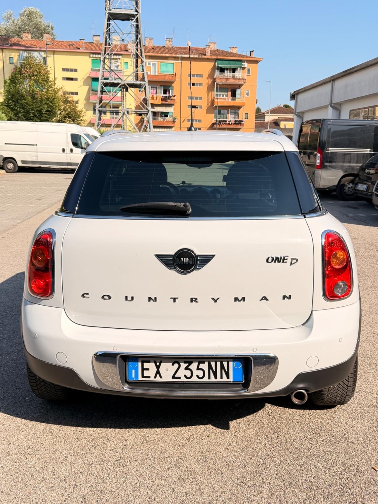 MINI COUNTYMAN 1.6D euro6 NEOPATENTATI GARANZIA