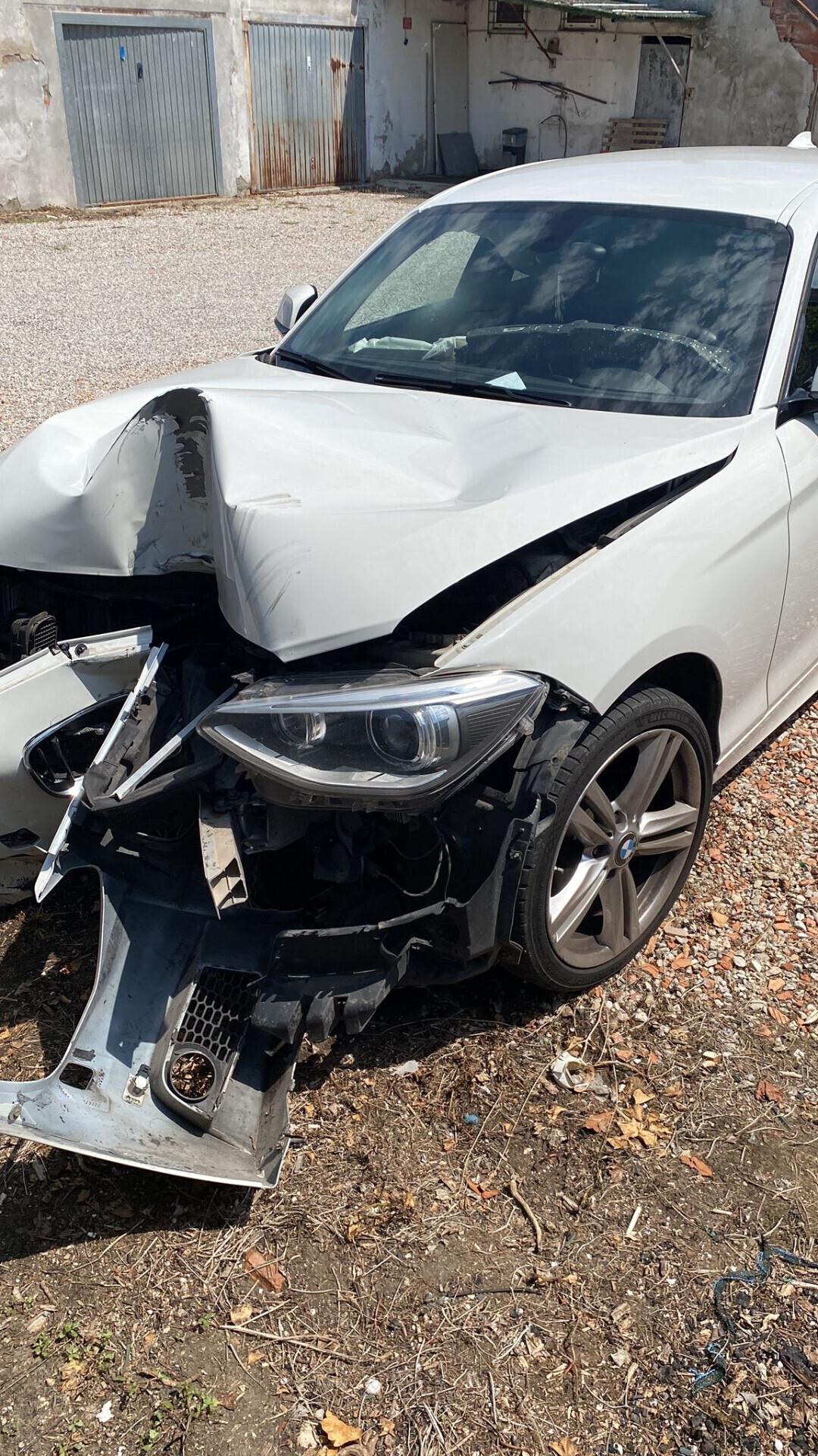 BMW 118D - MSPORT - INCIDENTATA
