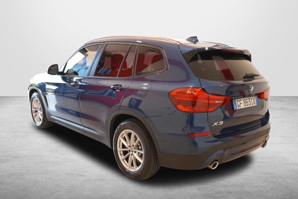 BMW X3 20D 190CV STEPTRONIC 48V X-DRIVE BUSINESS ADVANTAGE ( FARI LED - PELLE - CLIMA TRIZONA - CRUISE - NAVI - CARPLAY - PARK ASSISTANT - TELECAMERA POST. - CERCHI 18 )