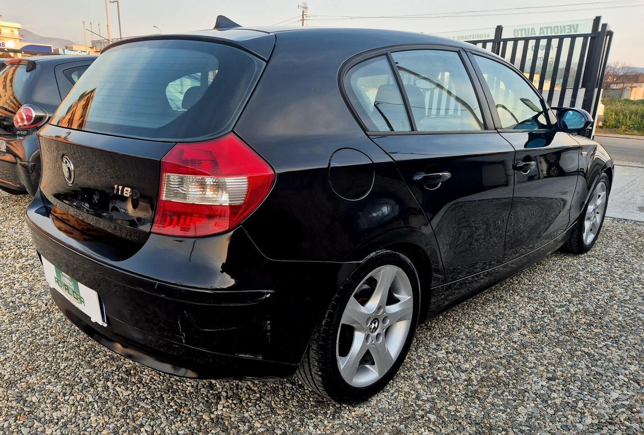 Bmw 118 118d cat 5 porte Futura