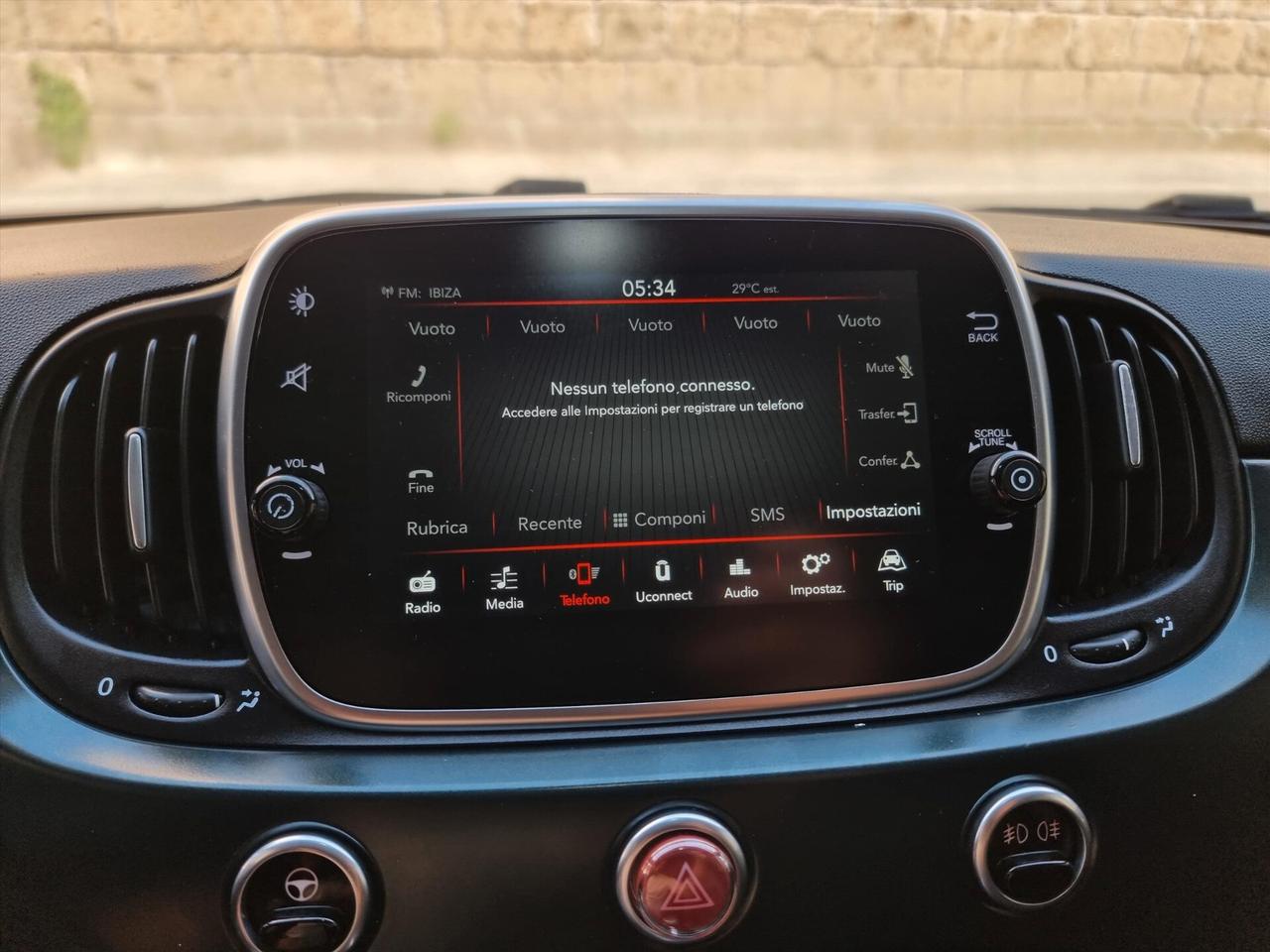 Fiat 500 1.2 S 70 CV SPORT INT PELLE ITALIANA