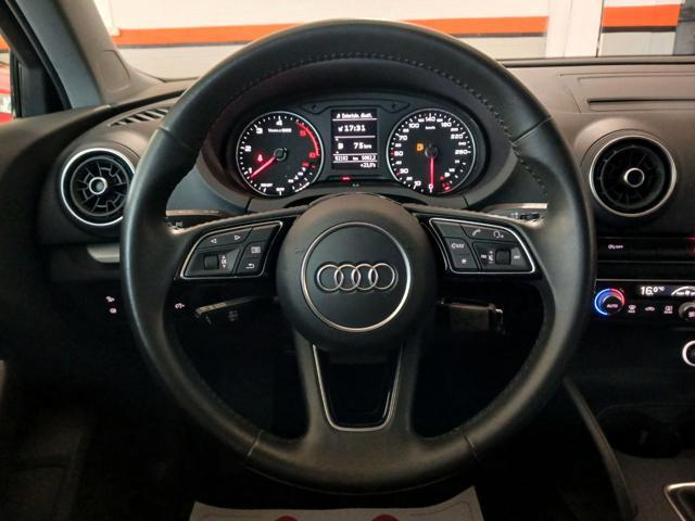 AUDI A3 SPB 30 TDI Admired+MANUALE+EURO 6D + BELLISSIMA!!