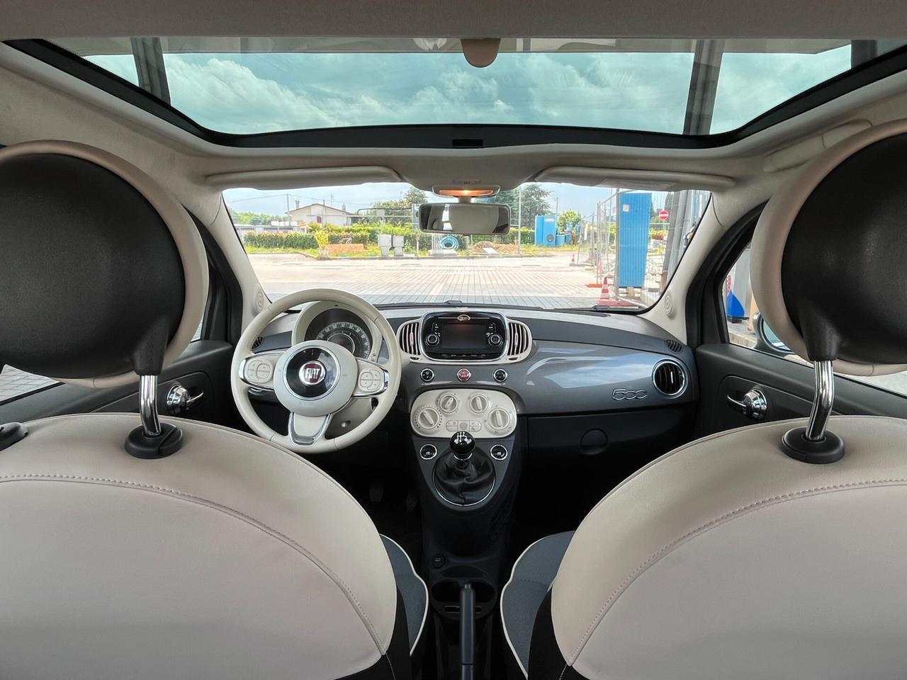 Fiat 500 con tetto panoramico