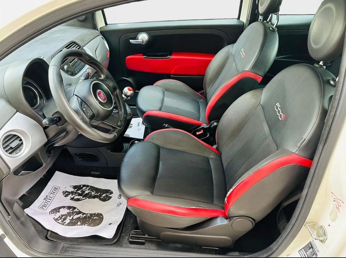 Fiat 500 1.2 benzina gpl 2015 euro 6 tributo ferrari neo patentati