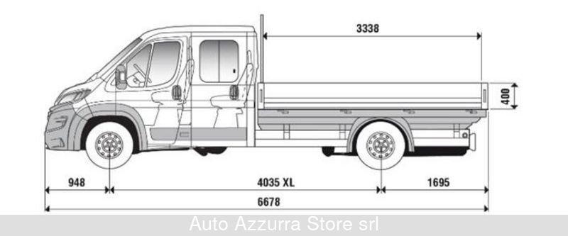 FIAT Ducato 2.2 Mjt 16v 140cv 35H L4H1 DC *PROMO AZZURRA, I.E.*