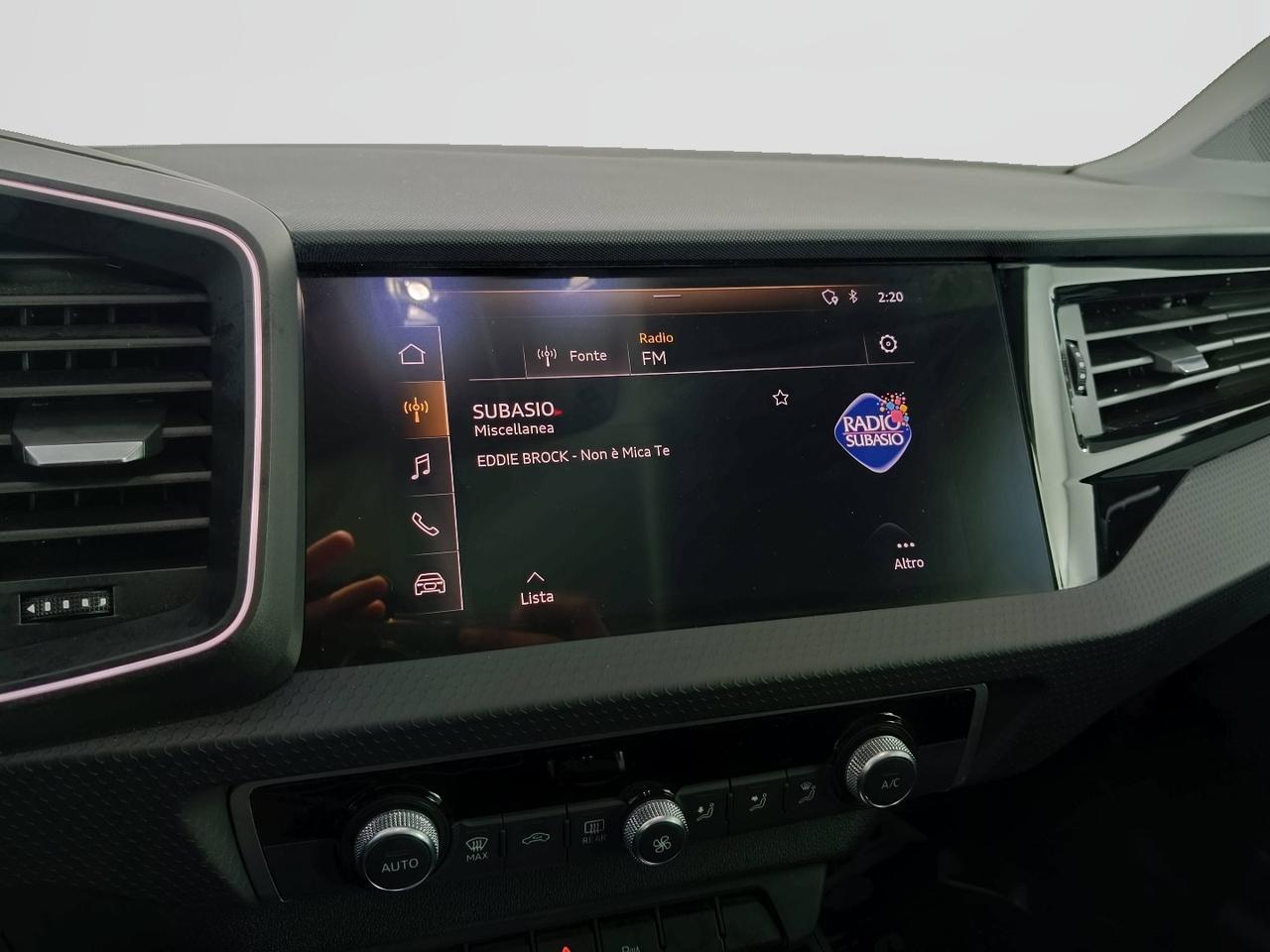 AUDI A1 II 2019 Sportback - A1 Sportback 30 1.0 tfsi 116cv