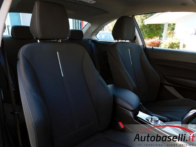 BMW 218 D COUPE SPORT AUTOMATICA 150CV UNICO PROPRIETARIO