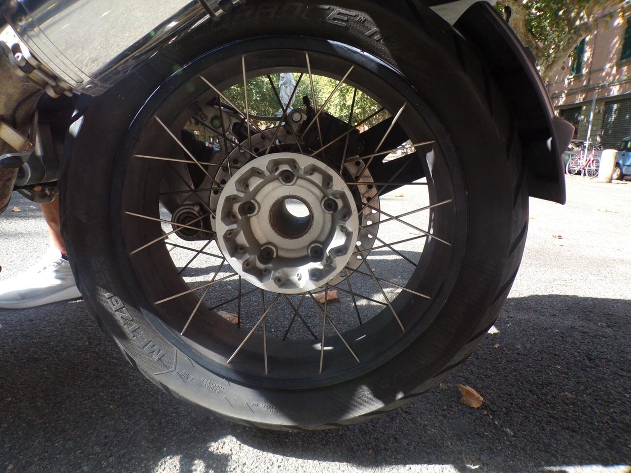 Bmw R 1200 GS Adventure DAKAR | TRIS BORSE ORIGINALI FARO ANT. A LED NAVI 4 FARETTI PROFONDITA'