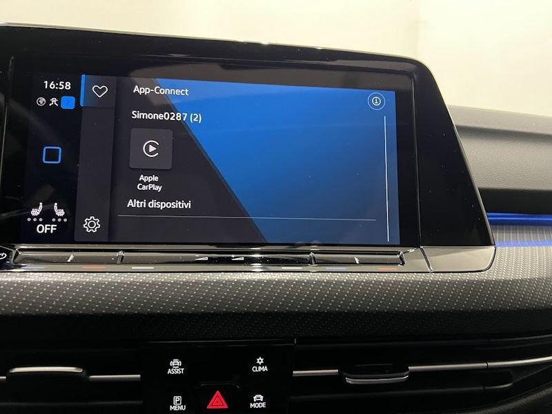 Volkswagen Golf 2.0 TSI R DSG 4Motion SCARICO AKRAPOVIC