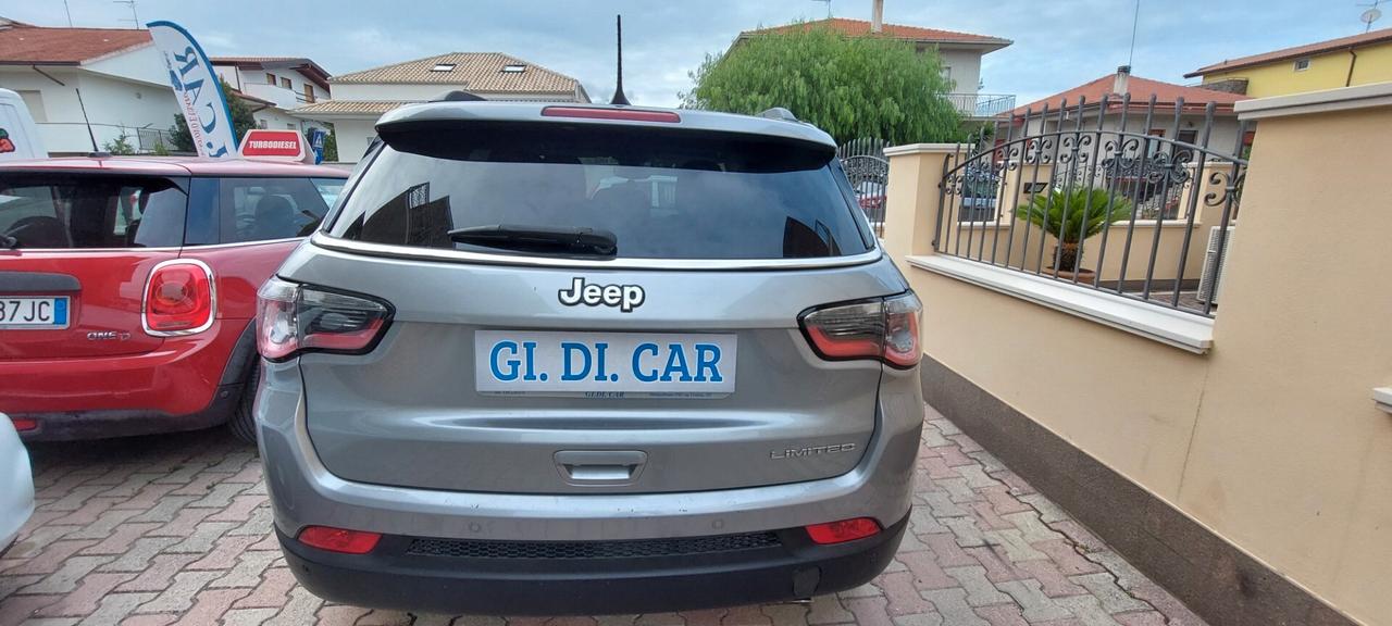 JEEP COMPASS 2WD 1,6 DIESEL 120 CV LIMITED PELLE NAVI TELEFONO LEGA STRAFULL IMPECCABILE