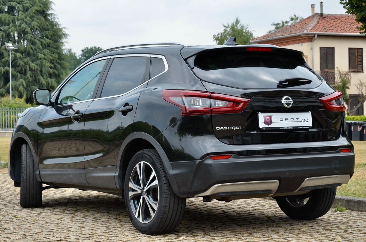 NISSAN QASHQAI 1.3 DIG-T N-CONNECTA 140cv, UNICOPROPRIETARIO, SERVICE NISSAN, EURO 6D, TETTO, NAVI, RETROCAMERA 360°, PERMUTE