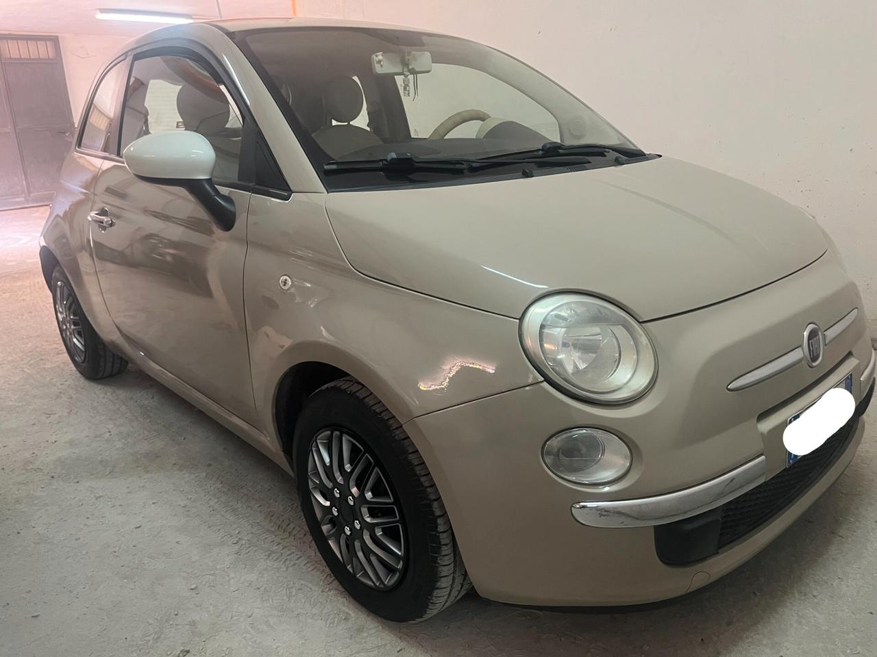 PERFETTA FIAT 500 1.2 Benz.(KM ORIGINALI) F/Optional