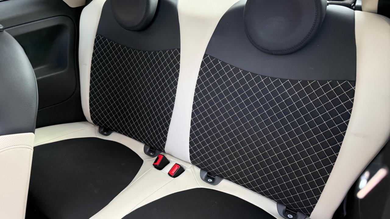 Fiat 500 1.0 Hybrid Dolcevita LED CAR PLAY PANORAMA CLIMA AUTOMATICO PELLEBICOLORE