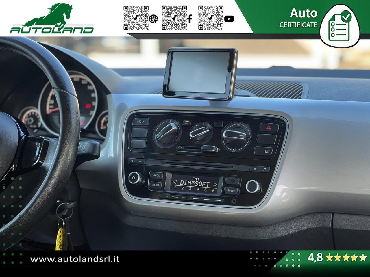 Volkswagen up! 5 Porte up! 5p 1.0 eco up! High up! 68cv