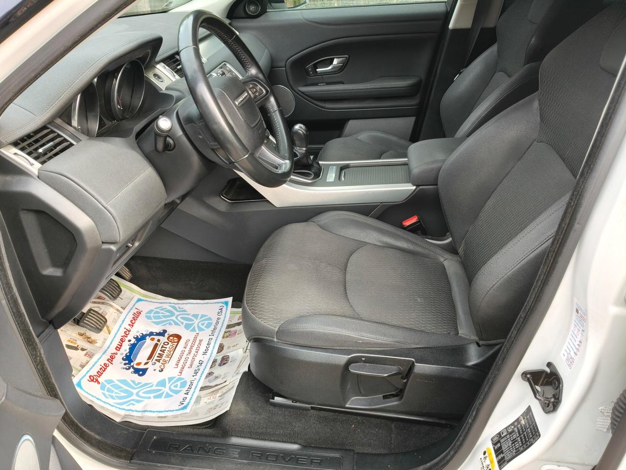 LAND ROVER EVOQUE FINE 2017 MANUALE