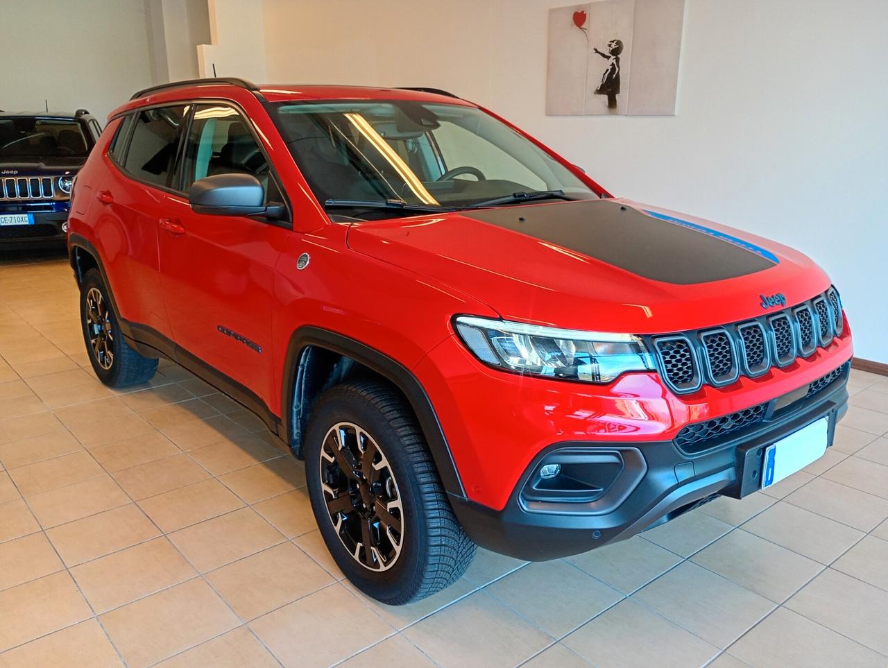 Jeep Compass 1.3 Turbo T4 240 CV PHEV AT6 4xe Trailhawk TETTO APRIBILE