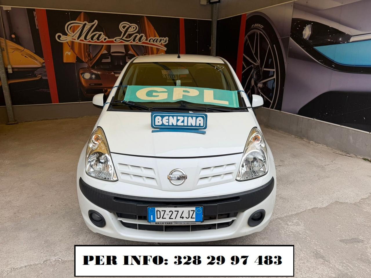 Nissan Pixo 1.0cc gpl 12 mesi di garanzia-2009
