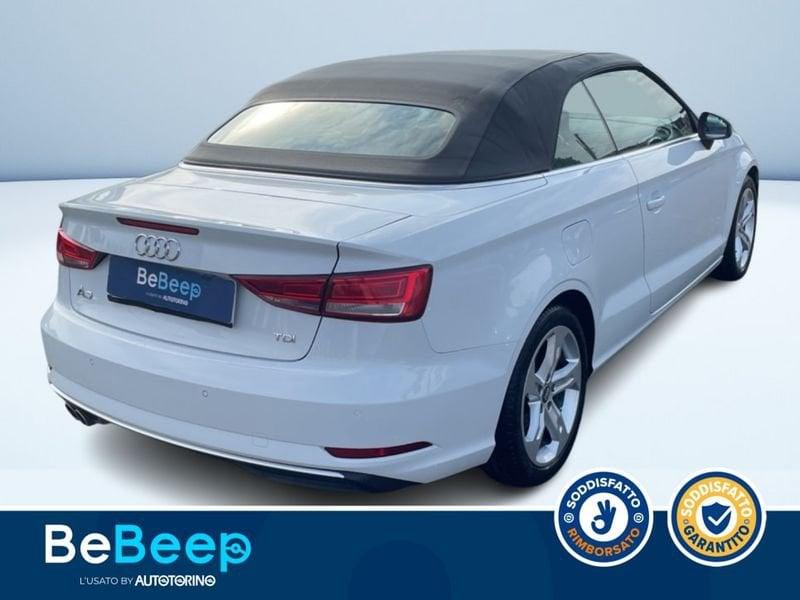 Audi A3 CABRIO 2.0 TDI SPORT 150CV S-TRONIC 7M