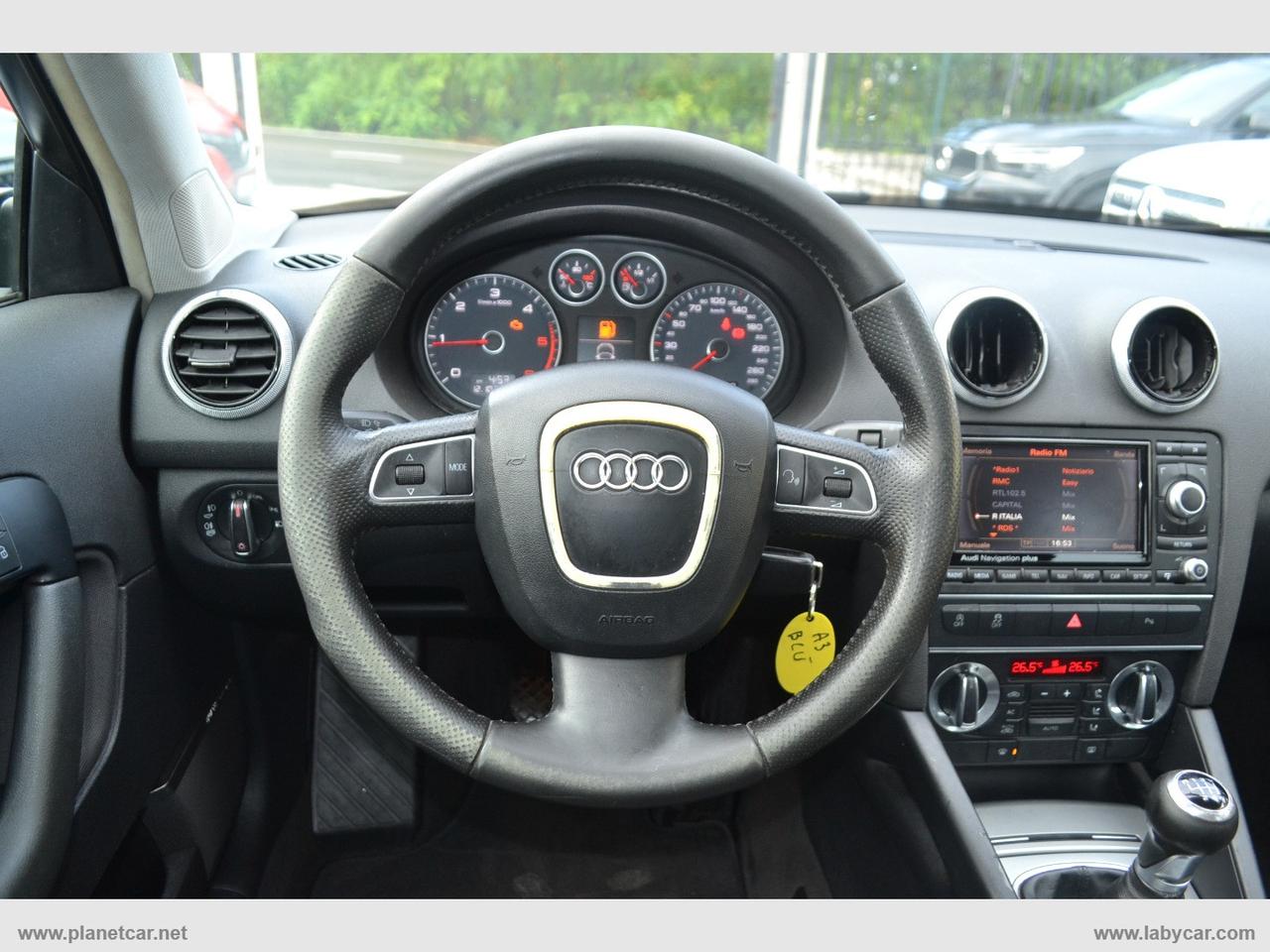 AUDI A3 SPB 2.0 TDI 170CV quattro Ambition