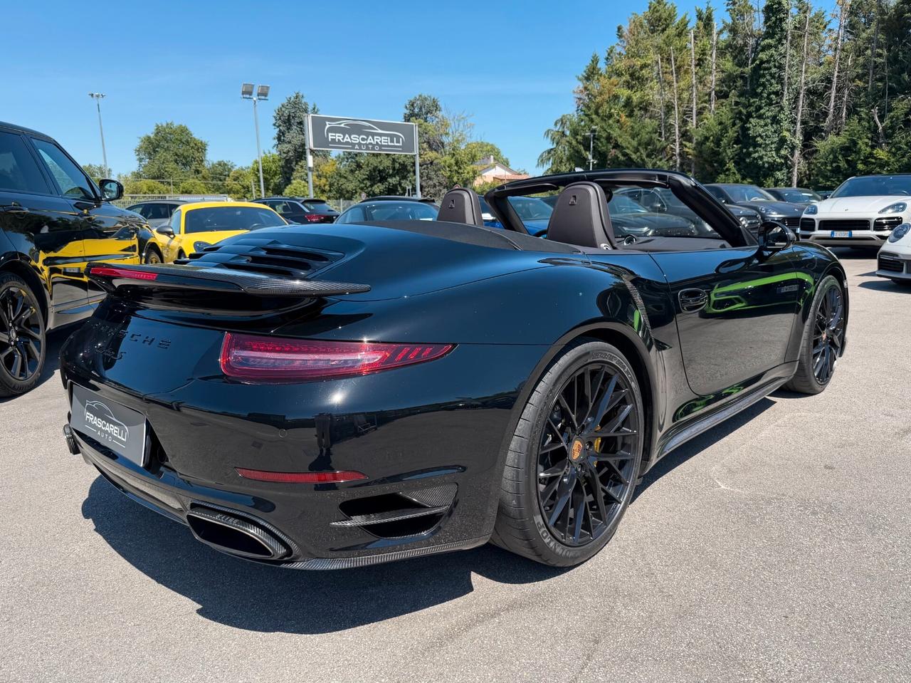 Porsche 911 3.8 Turbo S Cabriolet/fantastica/carbonio/km doc.