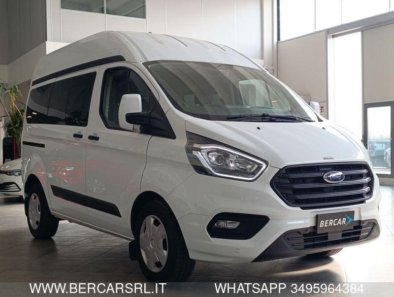 Ford Transit Custom 320 2.0 EcoBlue 136CV PL Combi Trend*9 POSTI*PEDANA DISABILE*