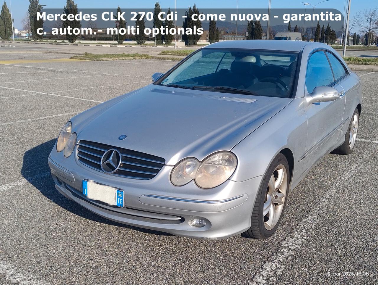 MERCEDES-BENZ CLK 270 CDI Avantgarde Autom. full