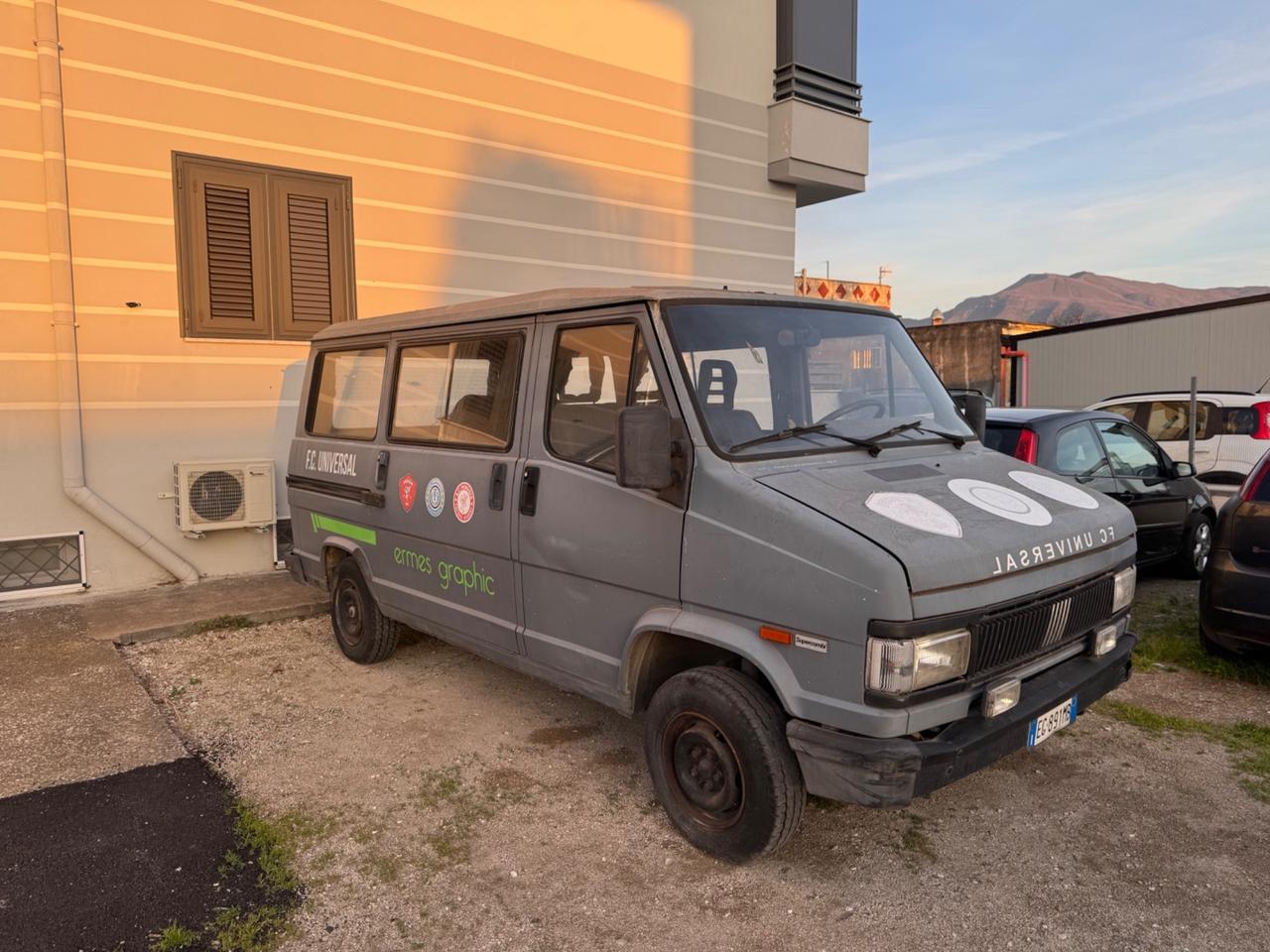 Fiat talento 9 posti iscritto asi