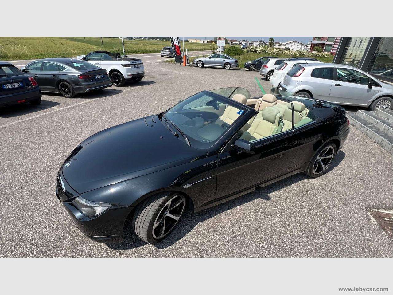 BMW 650i Cabrio 367CV 8 CILINDRI DA COLLEZIONE