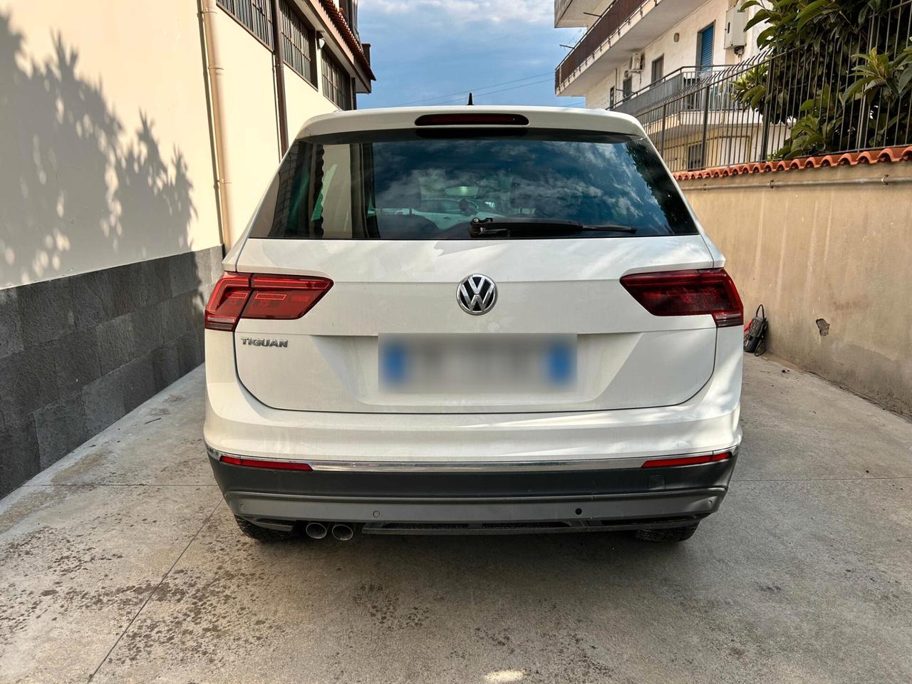 VW Tiguan 2.0 TDI 150CV DSG - 2017 Incidentata