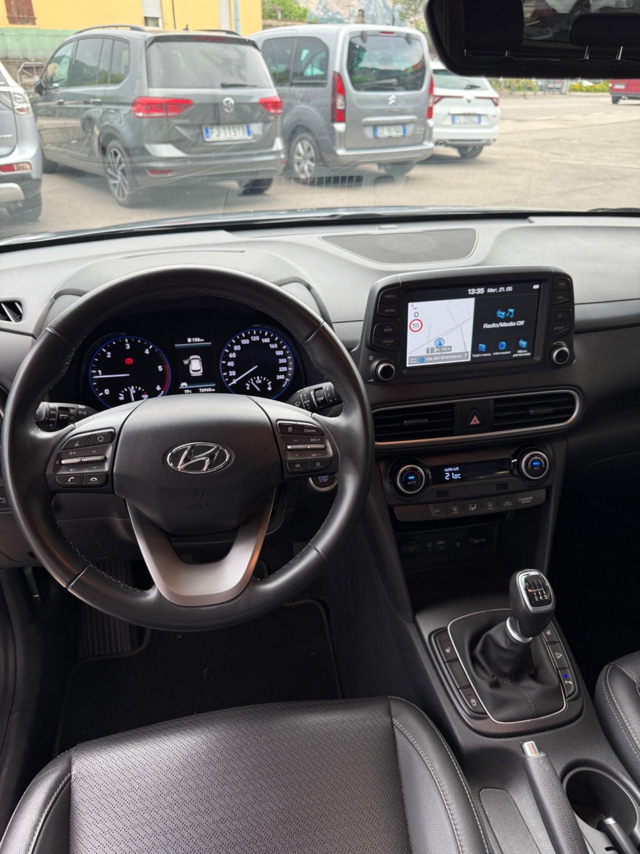 HYUNDAI KONA 1.6 CRDI 115cv STYLE KM 77.000