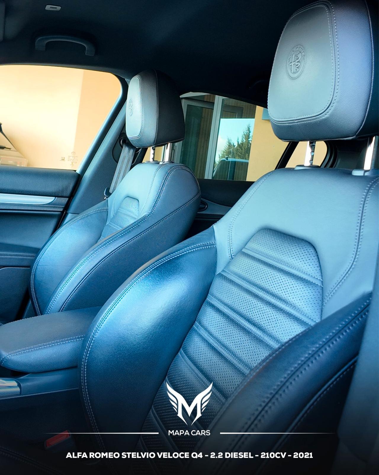 Alfa Romeo Stelvio 2.2 Turbodiesel 210 CV AT8 Q4 Veloce