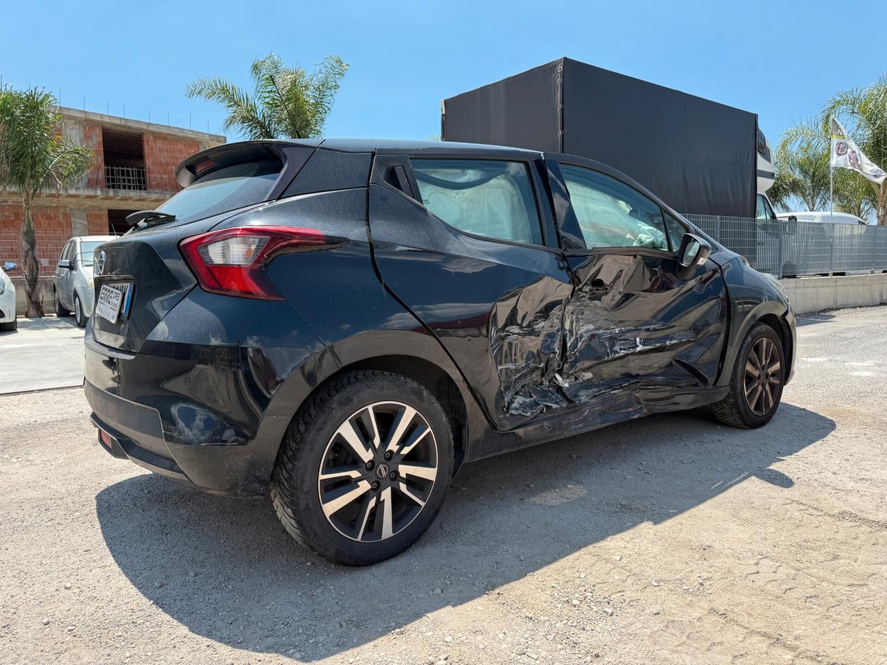 NISSAN MICRA ANNO 2018 1.5 DIESEL *SINISTRATA