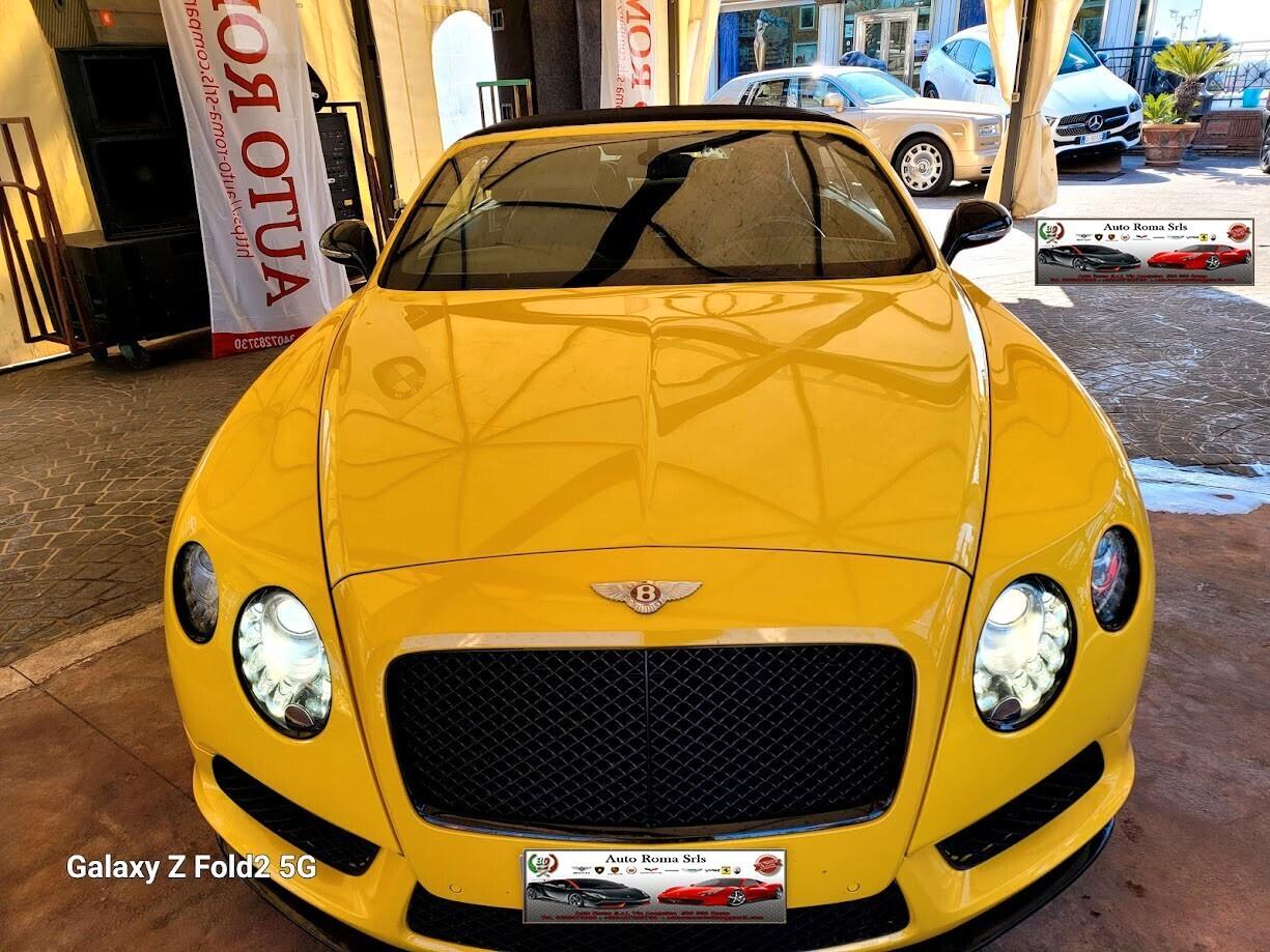 Bentley Continental GTC V8 S Limited Concours Series Giallo Edition
