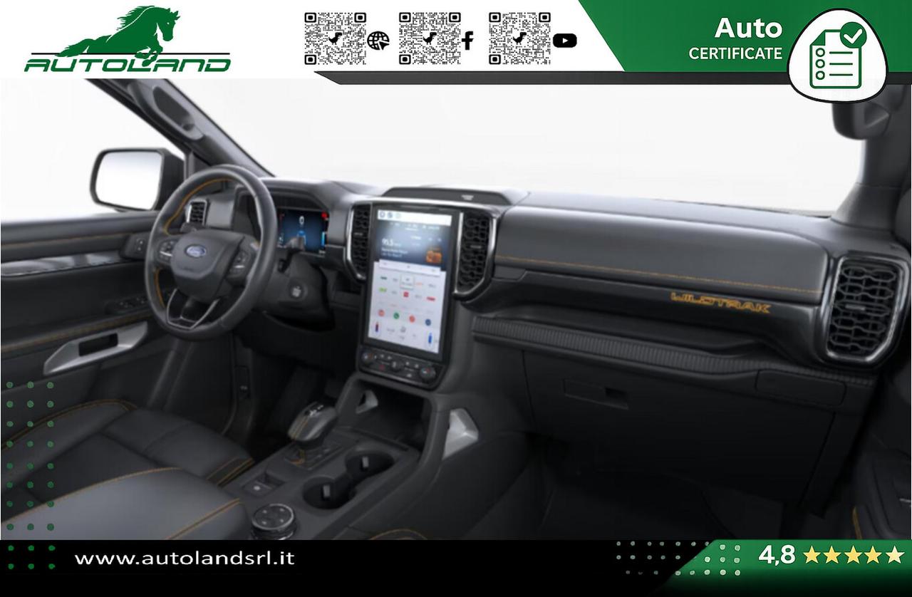Ford Ranger 2.0 ecoblue doppia cabina Wildtrak X awd 205cv auto