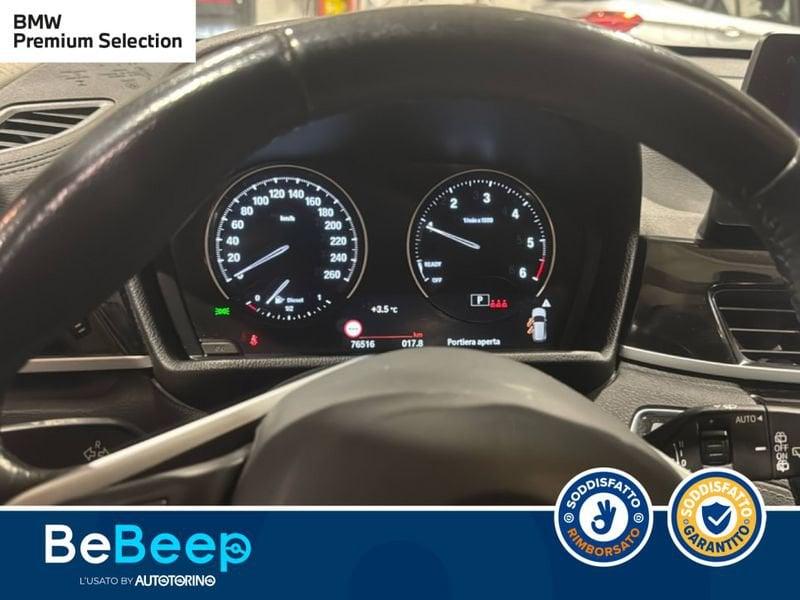 BMW X1 SDRIVE18D XLINE PLUS AUTO